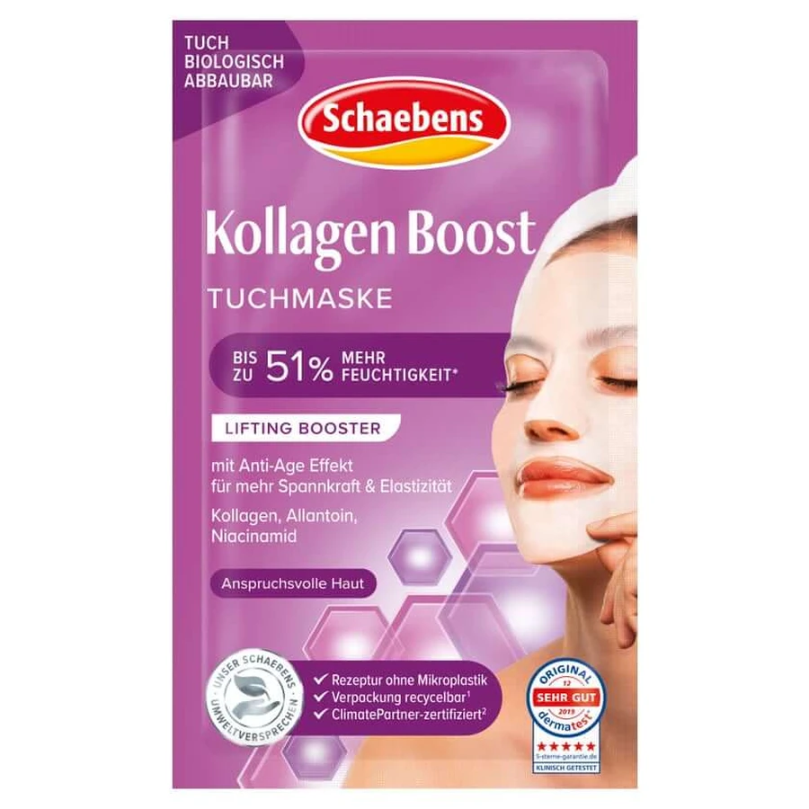 Schaebens Collagen Boost sheet mask 1 pc