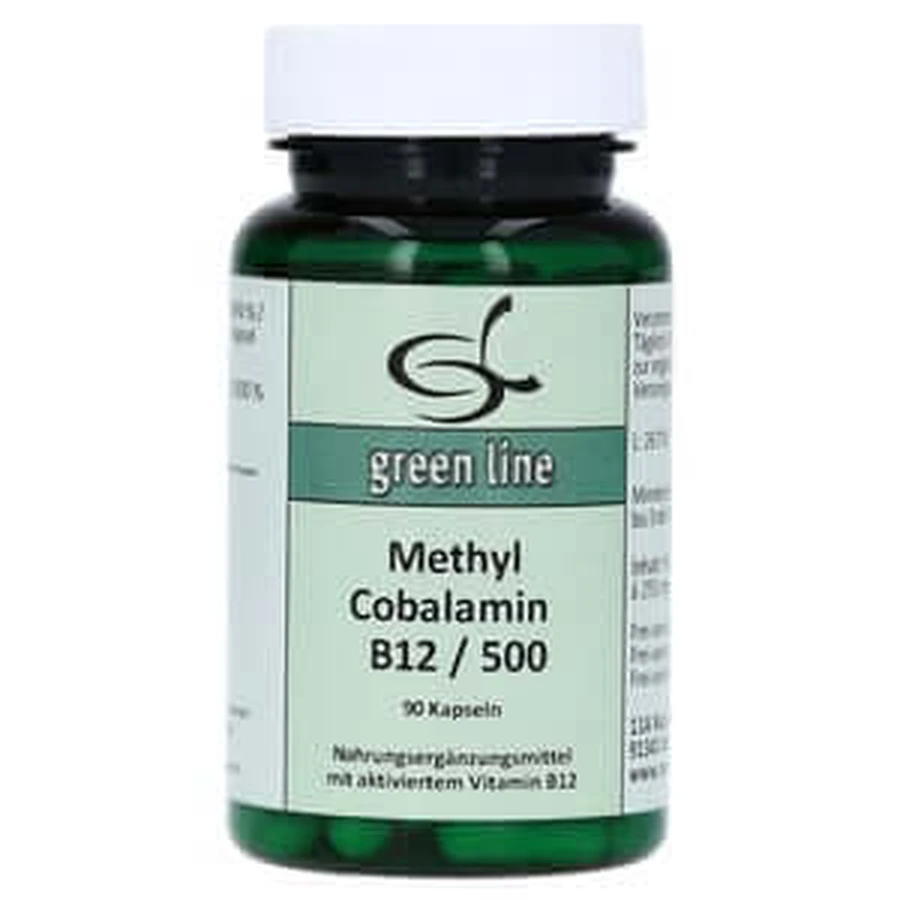Méthylcobalamine B12 500 Capsules 90 Capsules