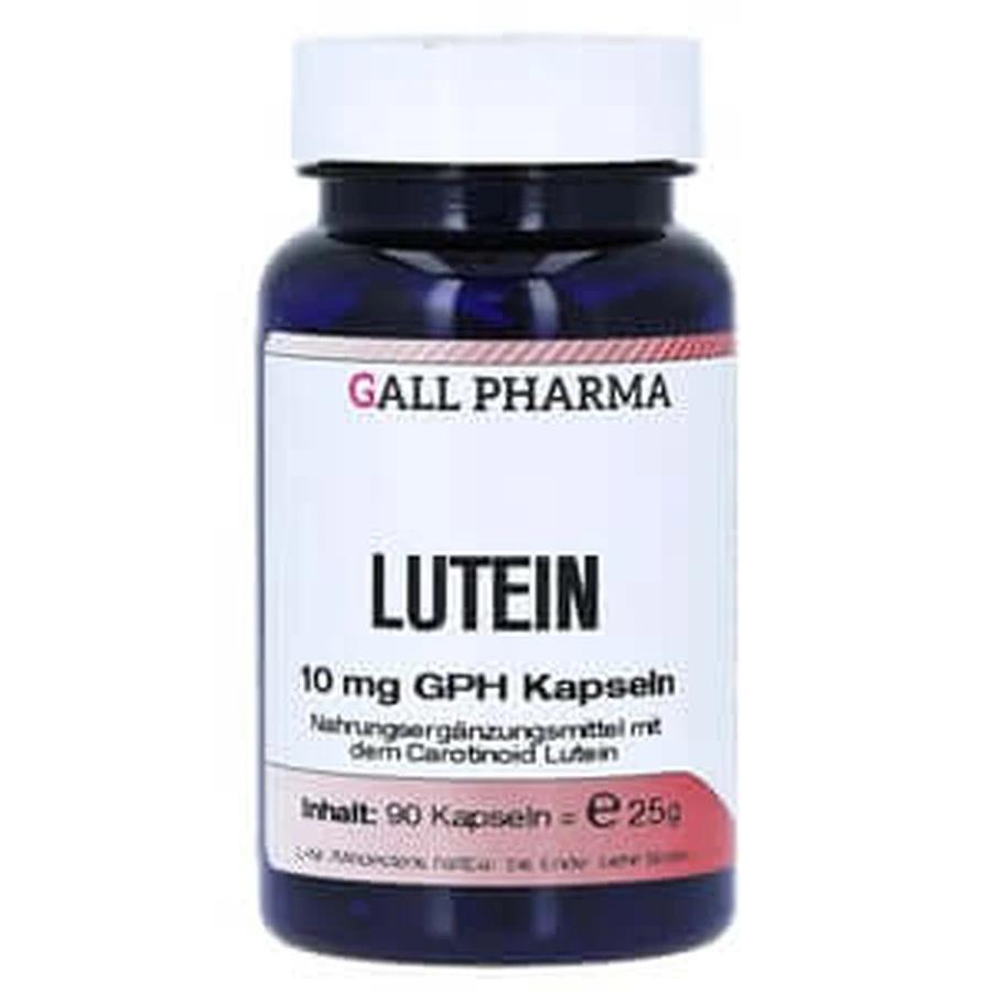 Lutein 10 mg capsules 90 pcs