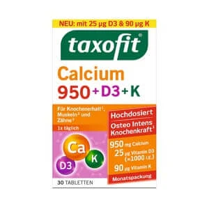 taxofit Calcium 950 + D3 + K 30 St