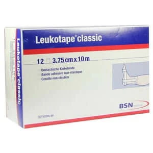 Leukotape Classic 3,75 cmx10 m wit 12 st.