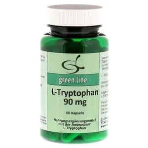 L-tryptofaan 90 mg capsules 60 Capsules