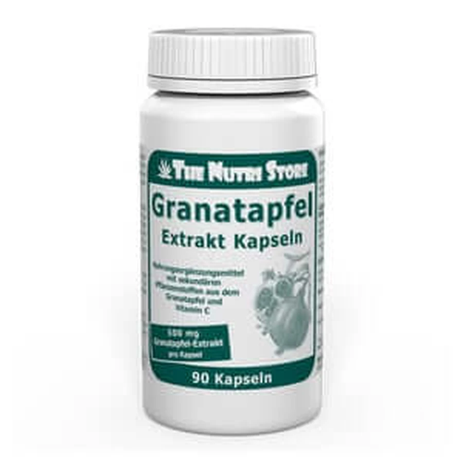 Pomegranate extract 500 mg capsules 90 Capsules