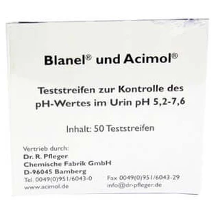 Teststrip boekje D.urine ph 50 stuks.