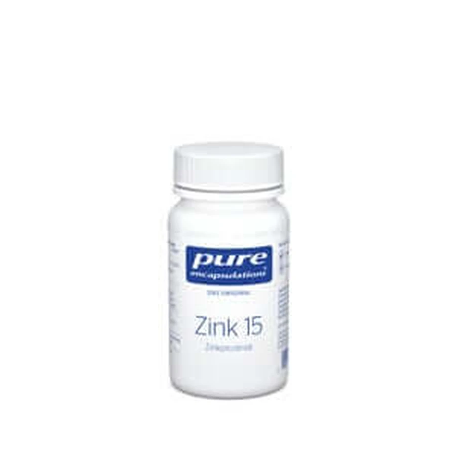 Pure Encapsulations Zinc 15 Picolinato de Zinc Cápsulas 30 Cápsulas