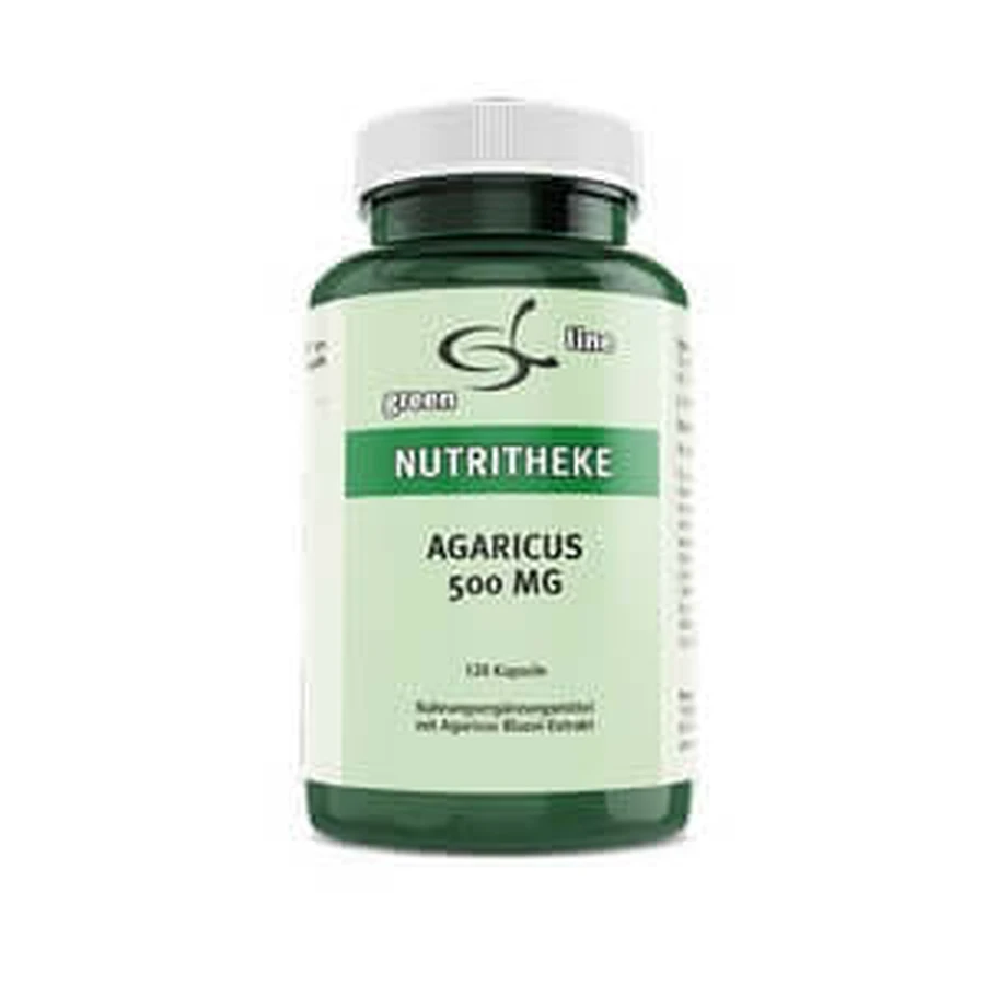 Agaricus 500 mg cápsulas 120 Cápsulas