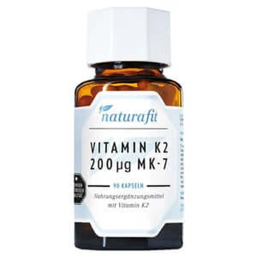 Naturafit Vitamine K2 200 ug MK-7 Capsules 90 Capsules
