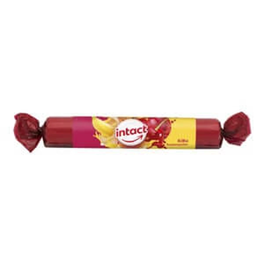 Intacte druivensuikerrol kersen-banaan 40 g