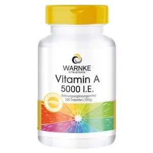 Vitamine A 5.000 I.U. Tabletten 250 St