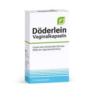 DÖDERLEIN vaginale capsules met melkzuurbacteriën 15 st.