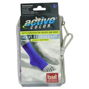 BORT Activecolor enkelbandage L blauw 1 st
