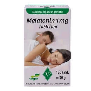 MELATONINE 1 mg veganistische tabletten 120 St