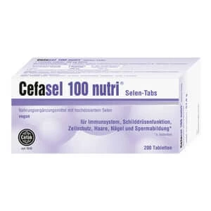 Cefasel 100 Nutri Selenium-tabs 200 St
