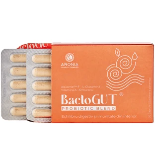 BactoGUT® - premium formule voor een evenwichtige spijsvertering en sterke immuniteit met probiotica, prebiotica, kruiden en essentiële voedingsstoffen
