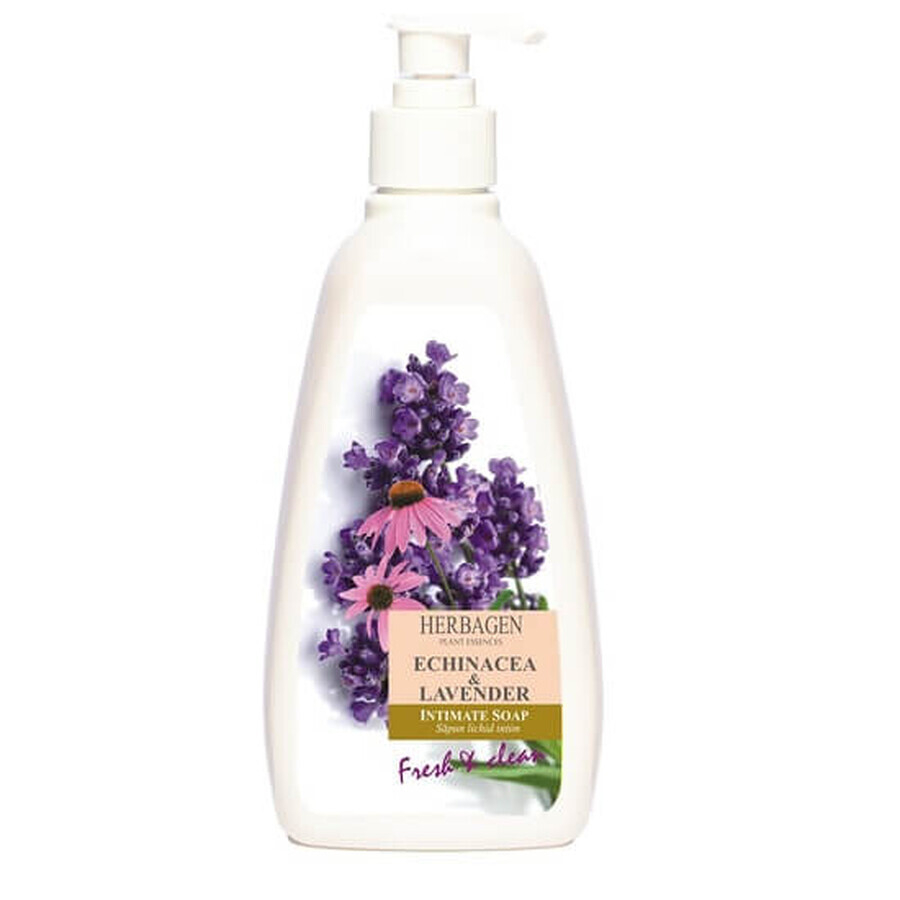 Intimate liquid soap with lavender and echinacea extract, 500 ml, Herbagen