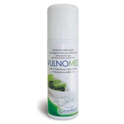 Ag chloride en aloë vera isotone oplossing steriel huid- en slijmvliesbehandeling vulnomed 125 ml 1 stuk