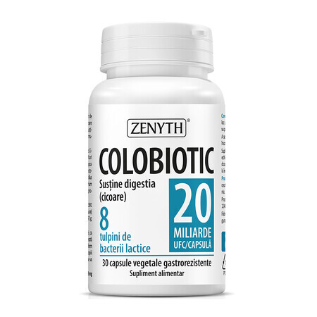 Colobiotic, probiotic 20 billion, 30 capsules, Zenyth