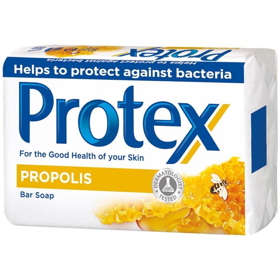 Jabón sólido antibacteriano Protex Propolis, 90 g, Colgate-Palmolive