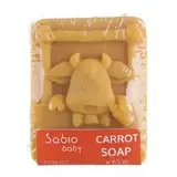 Natural solid soap with carrots for babies, 65 g, Sabio