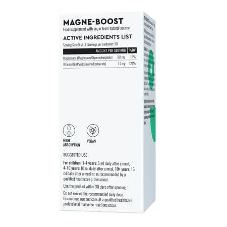Baby syrup Magne-Boost Good Routine, 150 ml, Secom