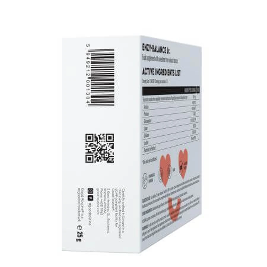 Spijsverteringsenzymen Enzy-Balance Junior Goede Routine, 10 sachets x 2,5 g, Secom