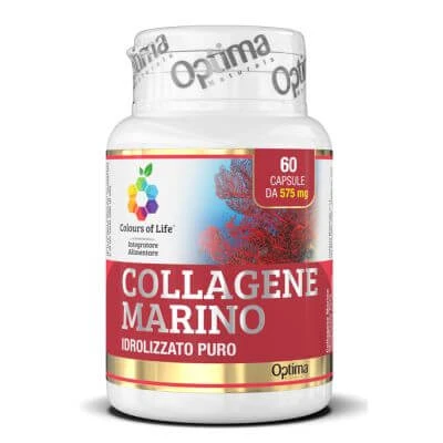 Colours of life puur gehydrolyseerd marien collageen 60 capsules 575 mg