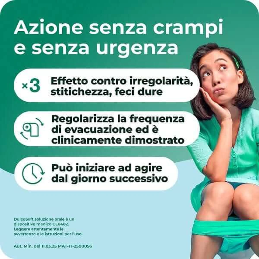 Dulcosoft polvere per soluzione orale 20 bustine
