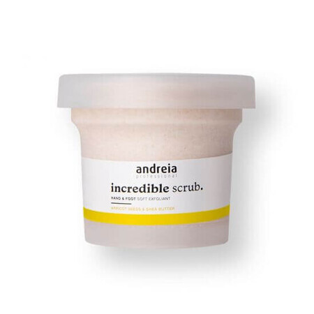 Scrub pentru maini si picioare Incredible Scrub, 200 ml, Andreia