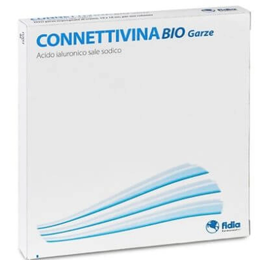 Connettivinabio gaas 10x10 cm 10 stuks