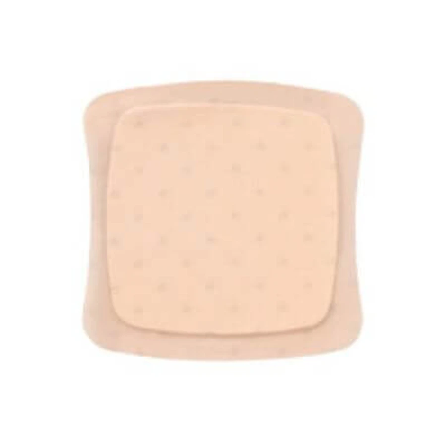 Steriel hydrocellulair polyurethaanschuim aquacel ag foam niet-klevend absorberend verband 10x10 cm 10 stuks