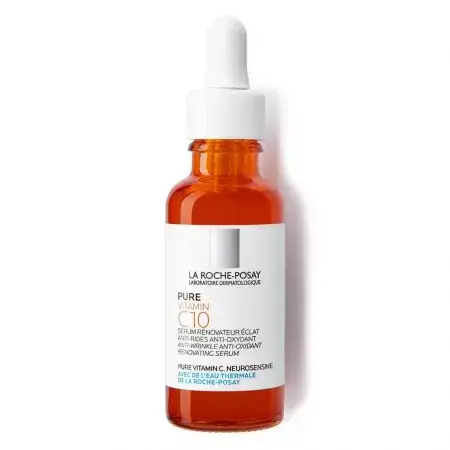 La Roche-Posay Pure Vitamin C10 Siero Anti-Eta alla Vitamina C Anti-Rughe, 30ml