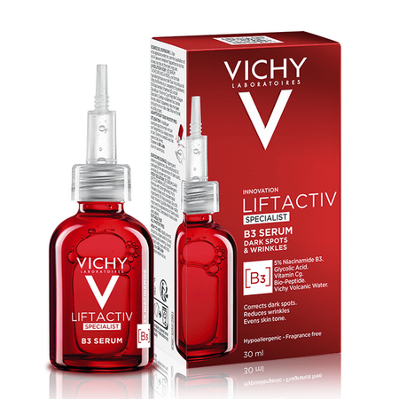 Vichy Liftactiv Spécialiste Sérum B3 contre les taches pigmentaires brunes, 30 ml