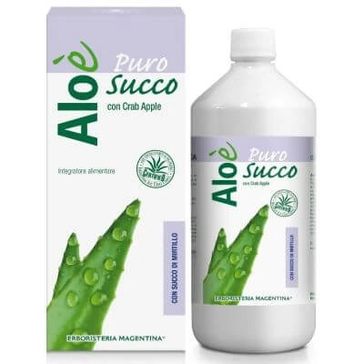 Aloë' aloë vera bio + bosbes 1 liter