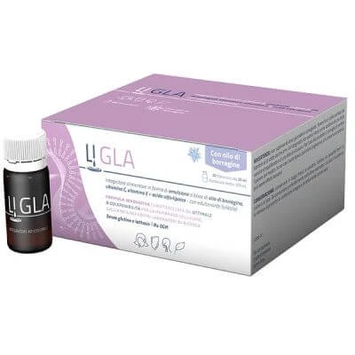 Li gla 20 flesjes met 10 ml