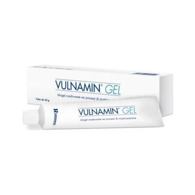 Vulnamin interactief gelverband op basis van collageenaminozuren en natriumhyaluronaat tube 50 g