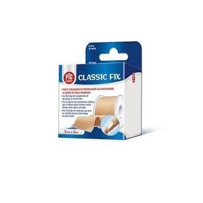 Pleister in spoel pic classic fix doek 5x500 cm gestanst