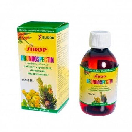 Sciroppo di Bronhospectin, 200 ml, Elidor