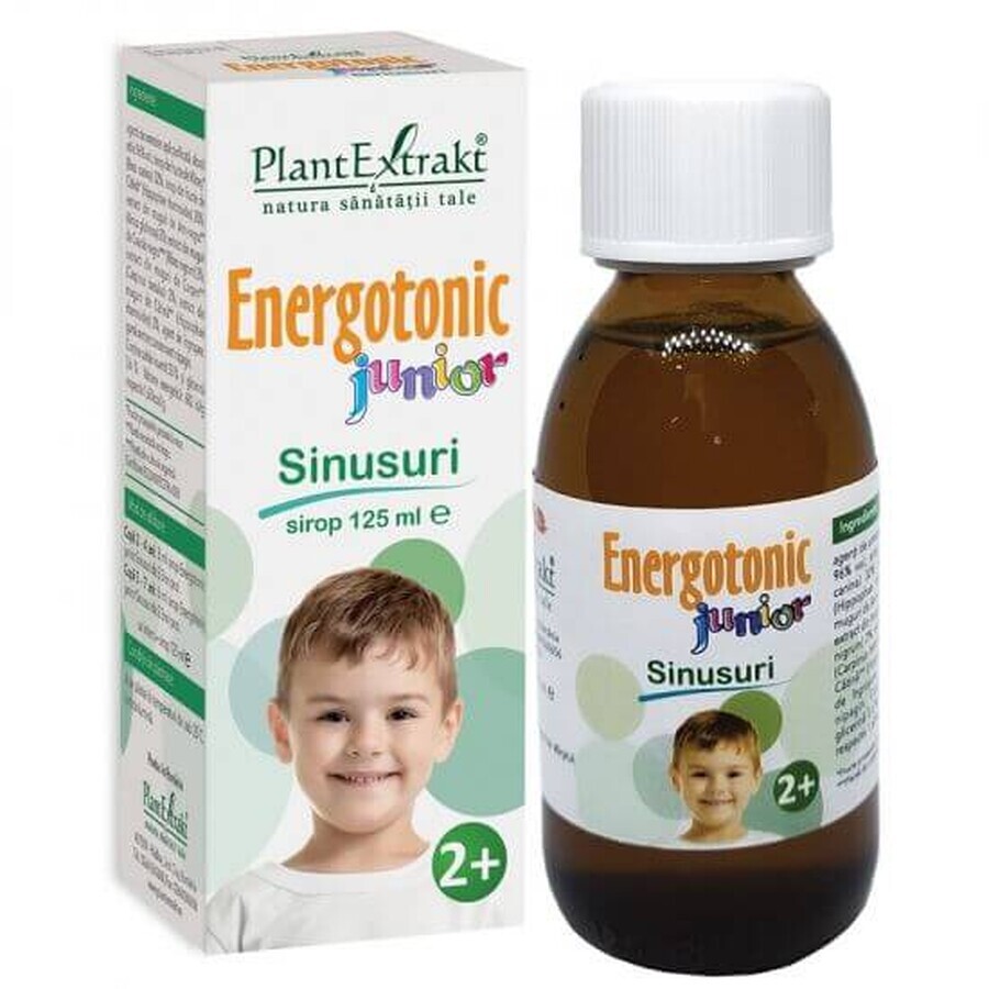 Sirop Energotonic Junior Sinusuri, 125 ml, Plant Extrakt