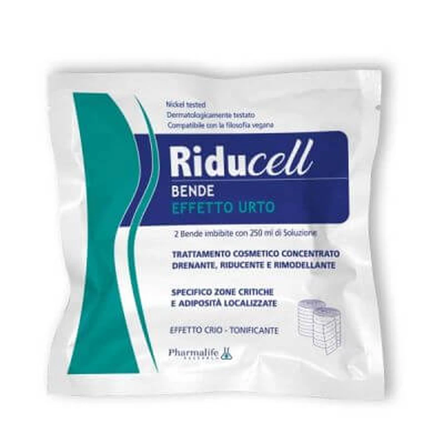Riducell shock effect bandages 2x9 m 2 soaked bandages