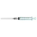 Pic jeringa 10 ml aguja 1 gauge 20x1.5 centro luer cono 1 pieza