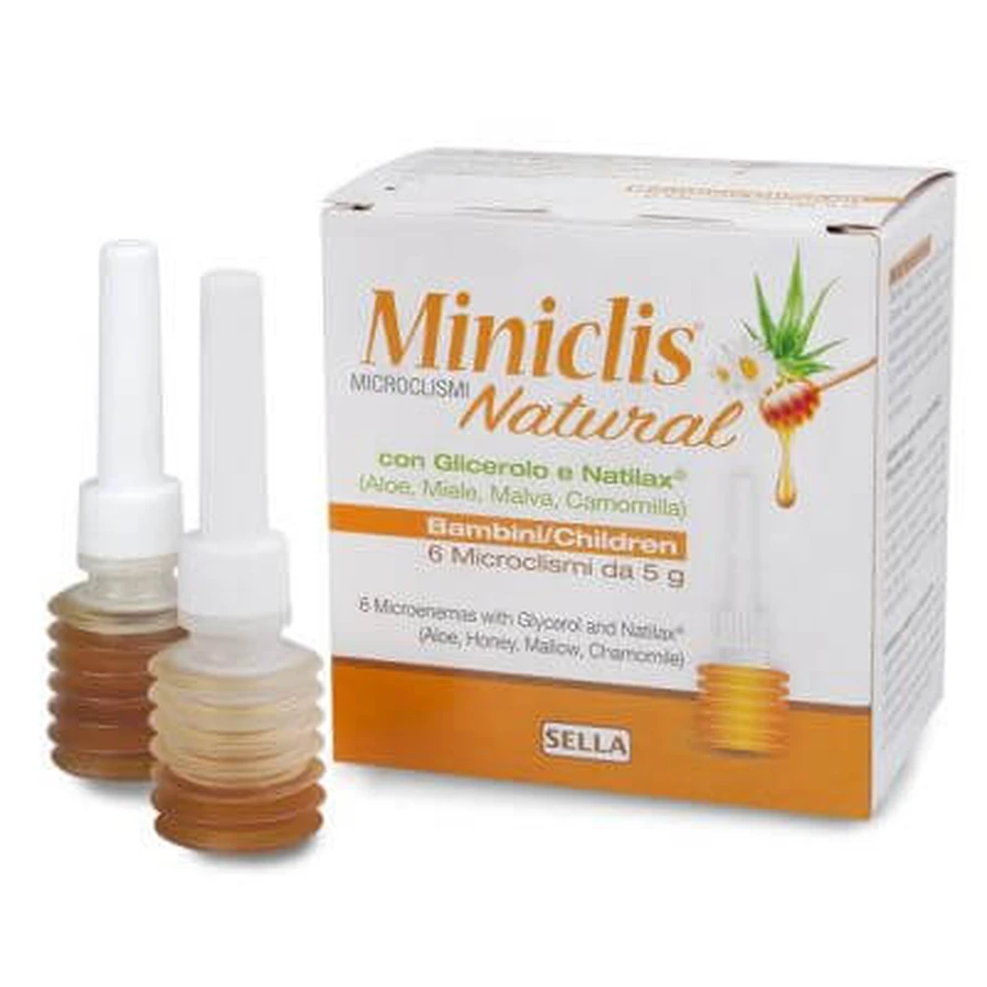 Miniclis naturel md kinderen 6 stuks