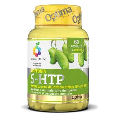 Kleuren van het leven griffonia 5-htp 60 tabletten 1100 mg