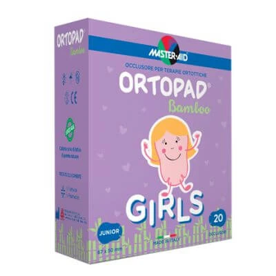 Orthoptisch ooglapje orthopad meisjes junior 5x6,7 20 stuks