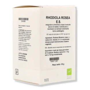 Rhodiola rosea droog extract 60 capsules