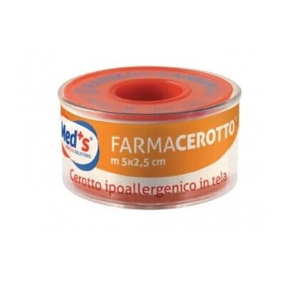 hypoallergeen canvas meds pleister 500x2,5 cm ssr