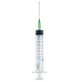 Seringue hypodermique en vrac extrafine 10 cc aiguille 2 g21 0.80x40 central