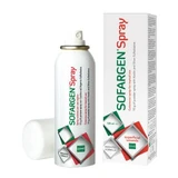 Spuitverband in poedervorm met kaolien en zilversulfadiazine 1% sofargen spray 10 g drukbus 125 ml