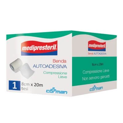 Medipresteril zelfklevend verband 8x2000 cm 1 stuk