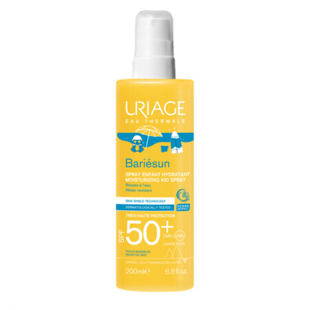 Spray de protectie solara cu SPF 50+ pentru copii Bariesun, 200 ml, Uriage