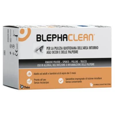 Blephaclean steriele ooggaasjes op basis van hyaluronzuur 20 stuks